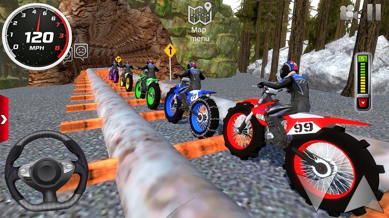 Motocross Dirt Bike Stunt Racing Simulator 2026 - Motor Bike Off-Road Racer 3D - Android GamePlay #1