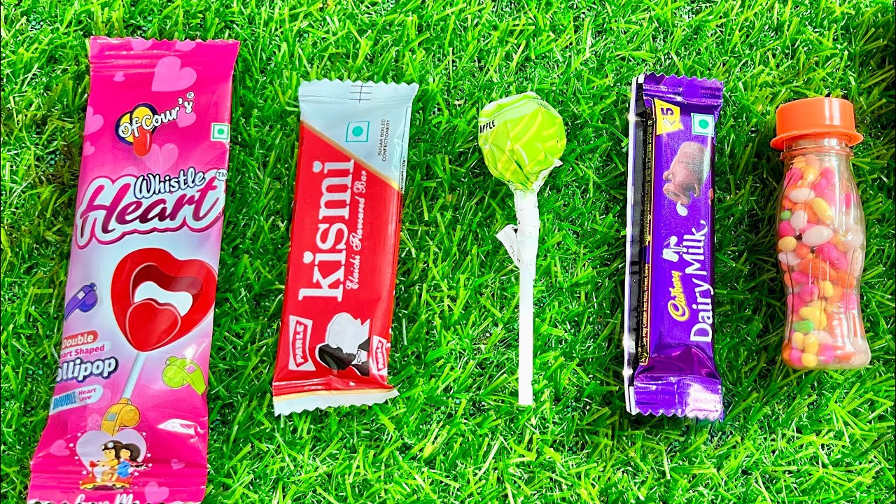 ASMR Unboxing Chocolates & Colorful Lollipops 🍭 | Crunchy, Tingly Candy Sounds #asmr#satisfyingvideo