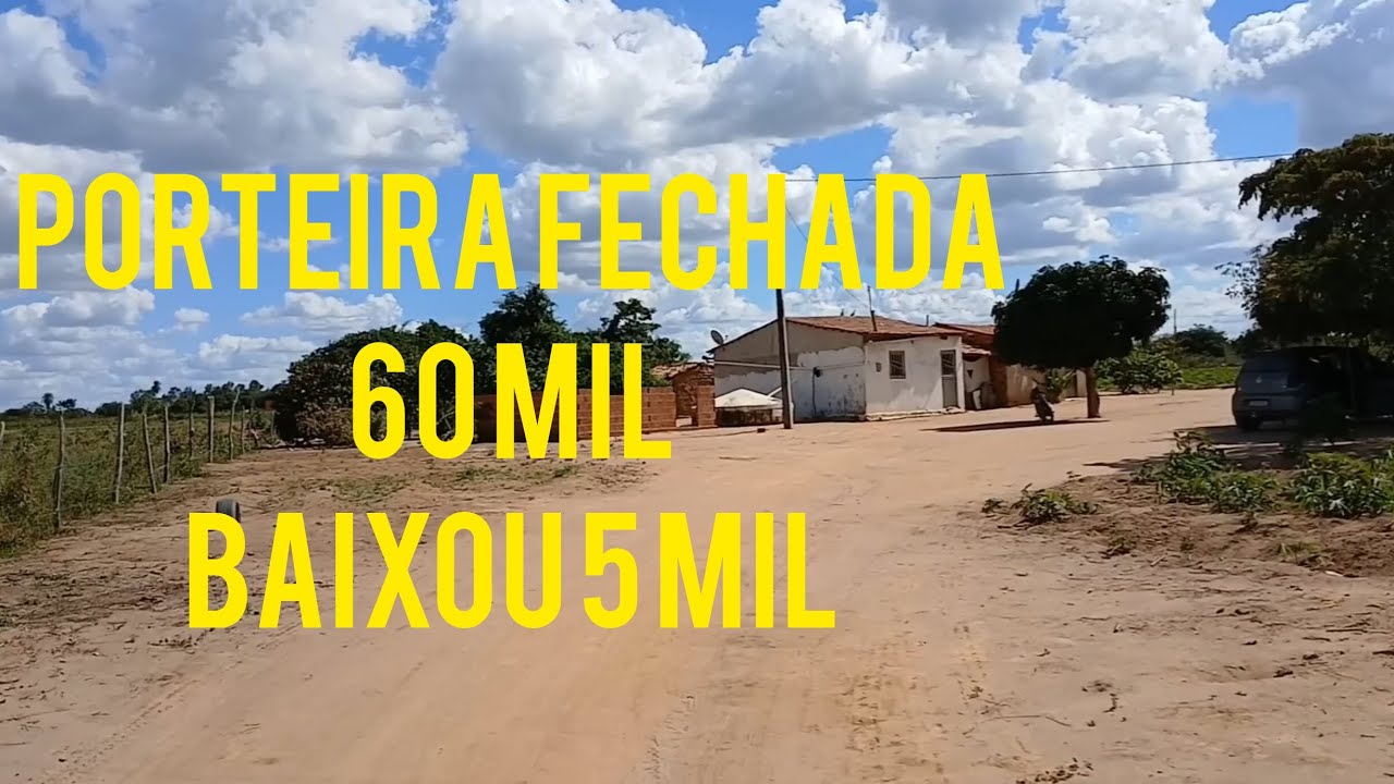 3 hectares em Ipubi-Pe, agora é 60 mil com toda roça de mandioca. 87981363923