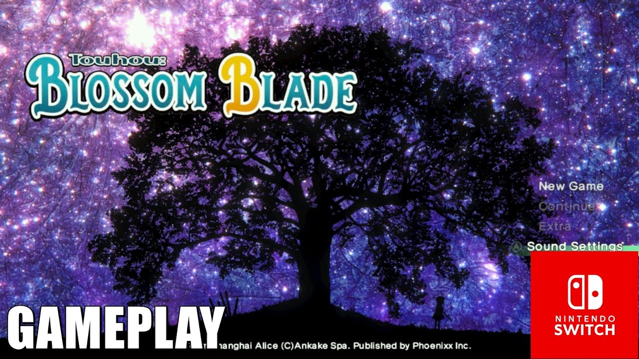 Touhou Blossom Blade – Gameplay on Nintendo Switch 1