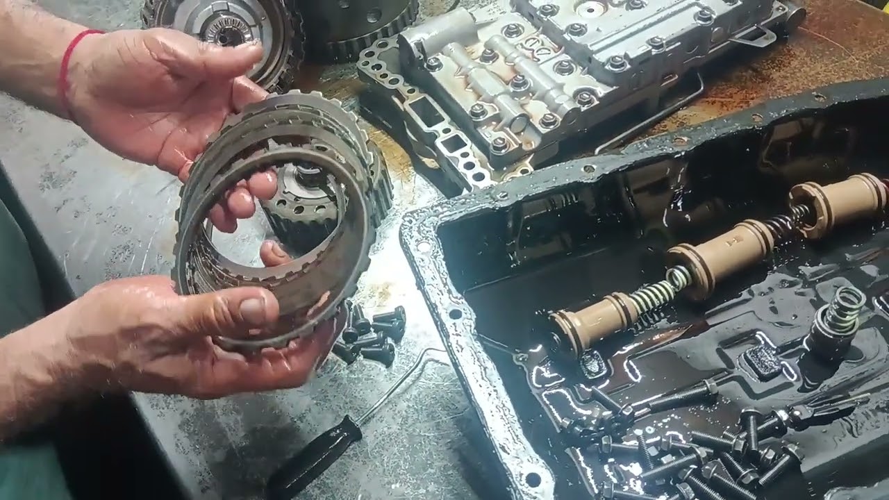 Caja automática a750e/a750f!!como se desarma una caja automática!!