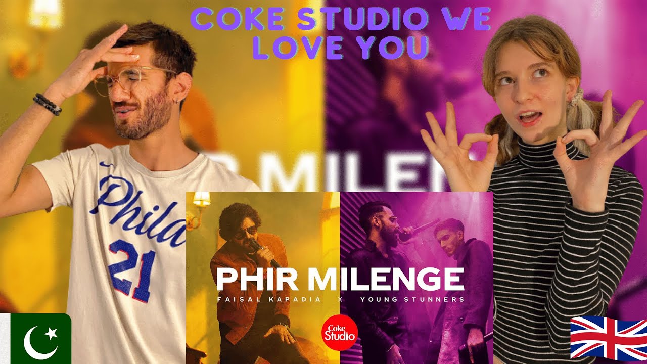 Британская и пакистанская пара реагируют на Фир Миленге | Cokestudio Season 14 | Фейсал Кападиакс...