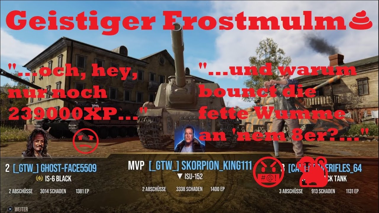 World of Tanks / ☃️Neue Saison☃️ / Frostpiraten☠️🥶Teil 1: Flagge🏴‍☠️hissen und auf in den Kampf⚔️!