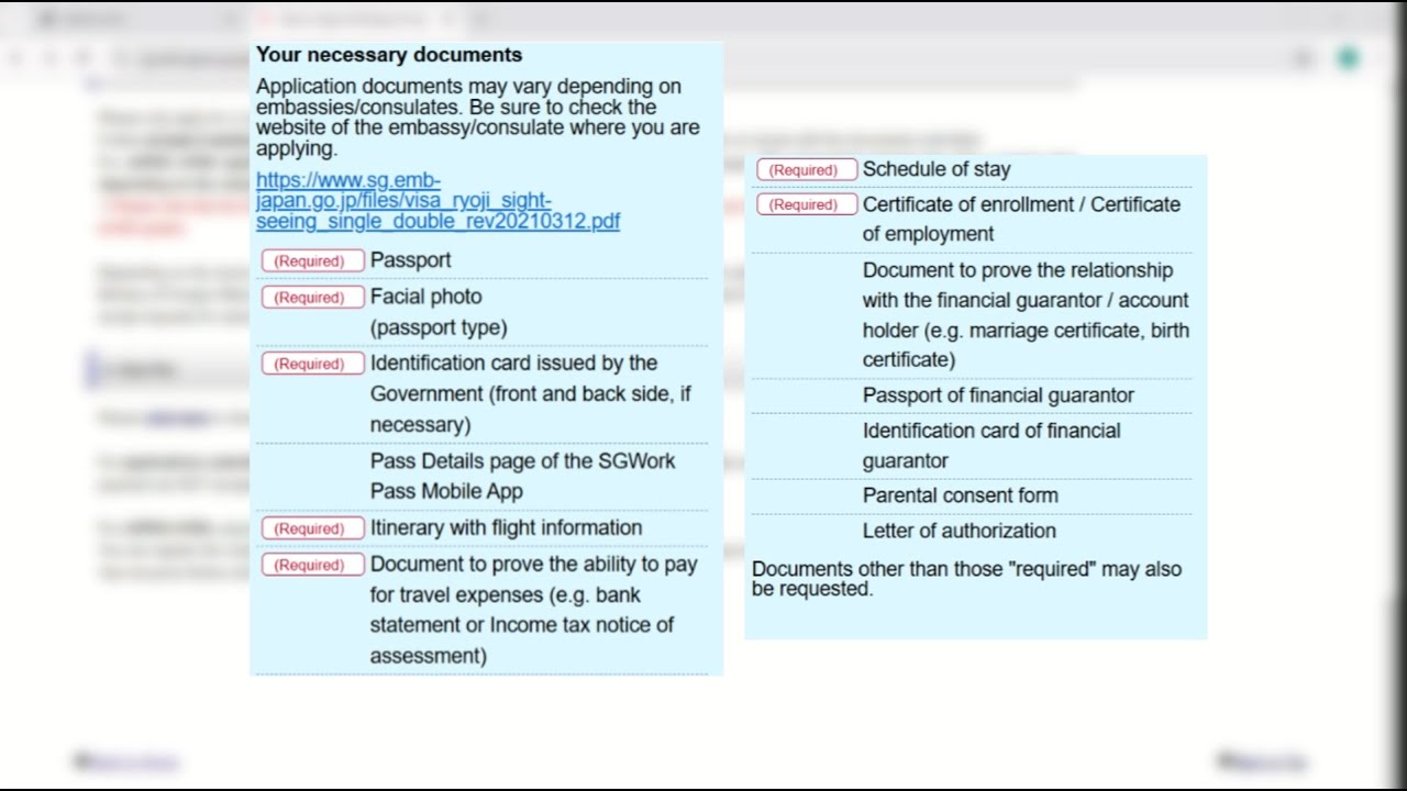 Japan e-visa Application | Filipino in Singapore