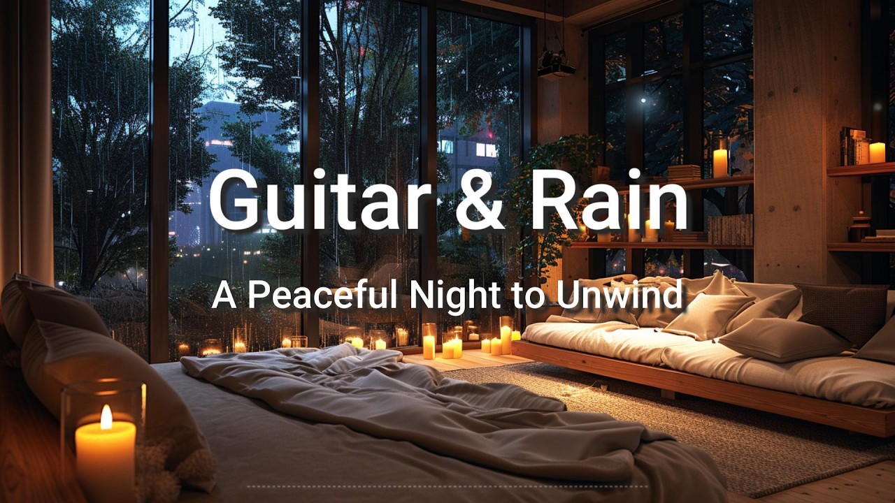 【Music For Deep Sleep】Guitar & Rain Sounds for Deep Sleep | A Peaceful Night to Unwind