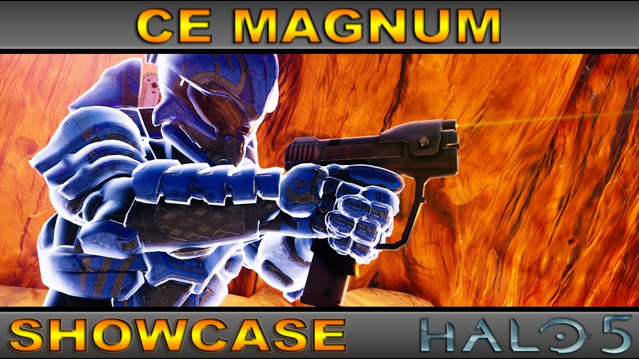 Halo CE Magnum - Mythic Weapon Showcase - Halo 5 Guardians