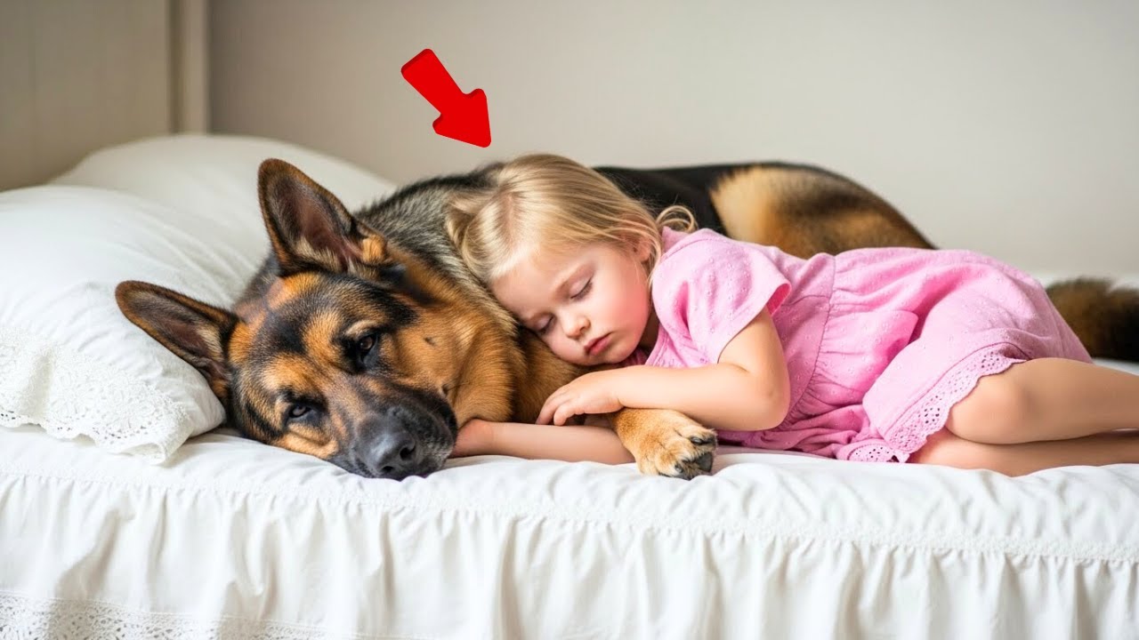 Polizeihund weicht dem Kindersarg nicht von der Seite – was er dann tut, erschüttert alle!
