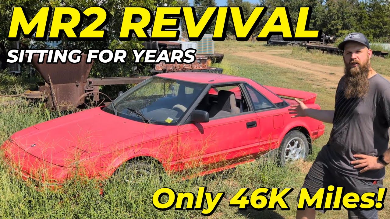 I Bought An Abandoned 46k Mile AW11 MR2, Can We Revive It? Part One
