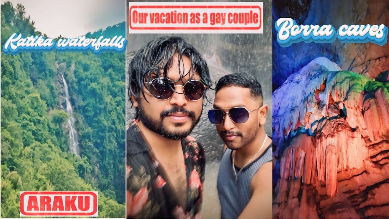 Exploring Katika Waterfalls & Borra Caves 🌈 | A Gay Couple’s Adventure