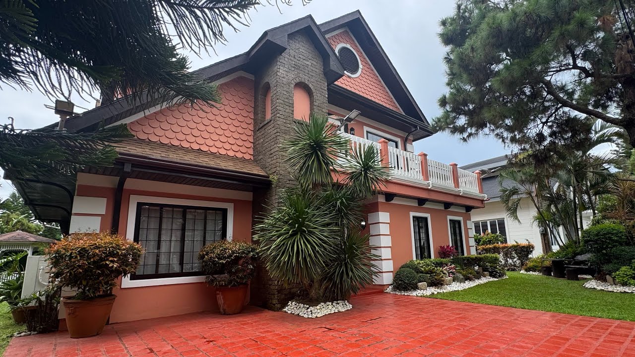 AMERICAN HOUSE DESIGNED ROYAL PINES TAGAYTAY | HOUSE TOUR F112 with New Price 