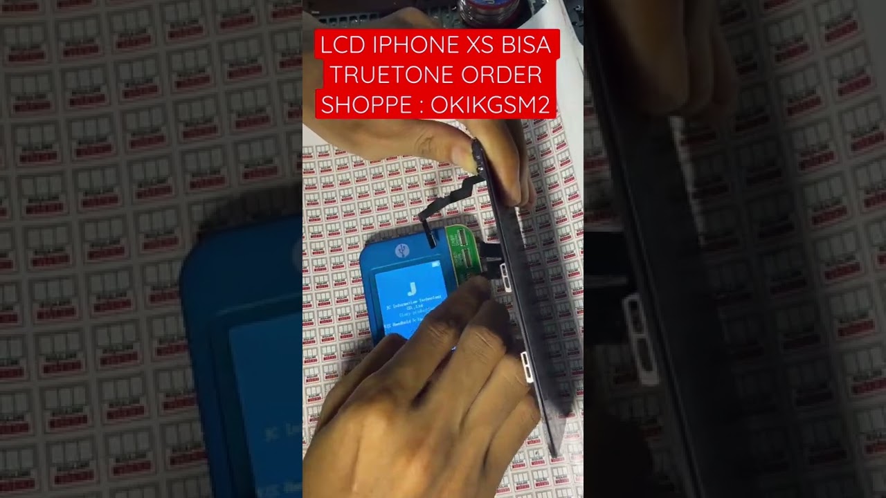 LCD IPHONE XS BISA TRUETONE / CARA COPY TRUETONE