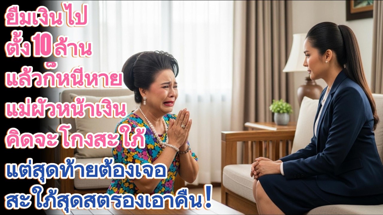 ยืมเงิน 10 ล้านแล้วหนี! จุดจบแม่ผัวหน้าเงิน กับสะใภ้สุดสตรอง