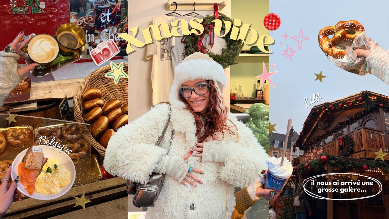 UN WEEK-END DE NOËL: LILLE & BELGIQUE (coffee shop, marché de Noël & food) ☕️🧣🎄