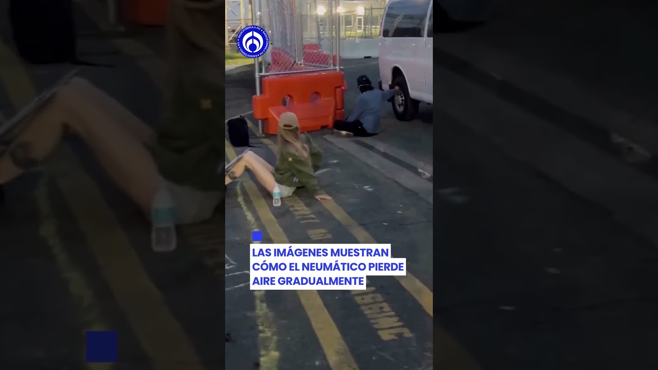 Captan a manifestante anti-ICE desinflando llanta en plena protesta
