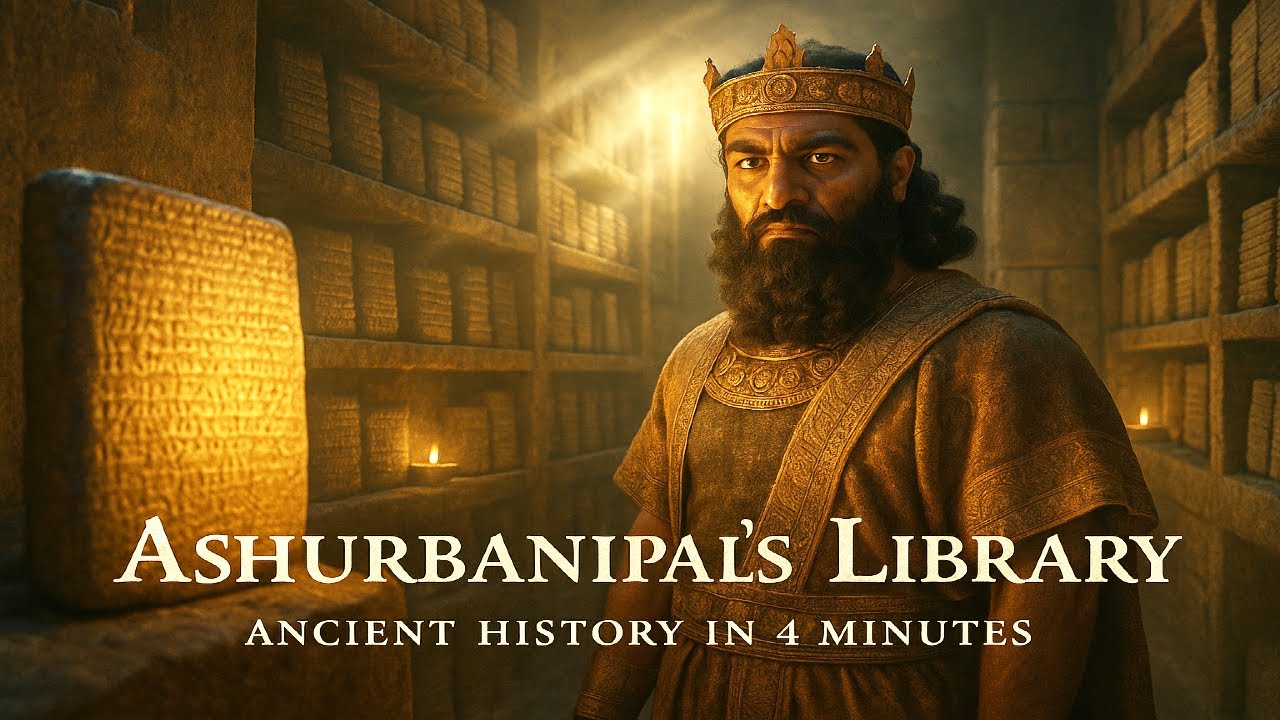 Ashurbanipal's Library: The Ancient World's Intellectual Treasure | Ancient History In 4 Minutes