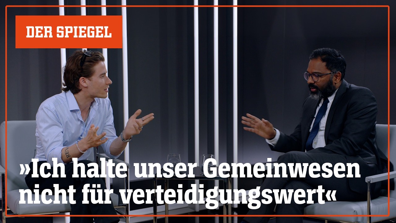 Deutschland verteidigen? Simon David Dressler & Stephan Anpalagan im Spitzengespr&auml;ch | DER SPIEGEL