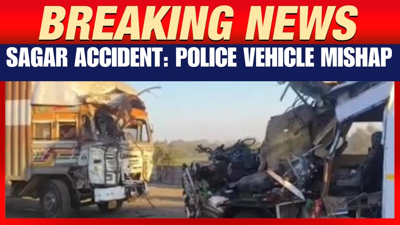 Sagar Road Tragedy | 4 Police Personnel Killed, 1 Injured | Madhya Pradesh
