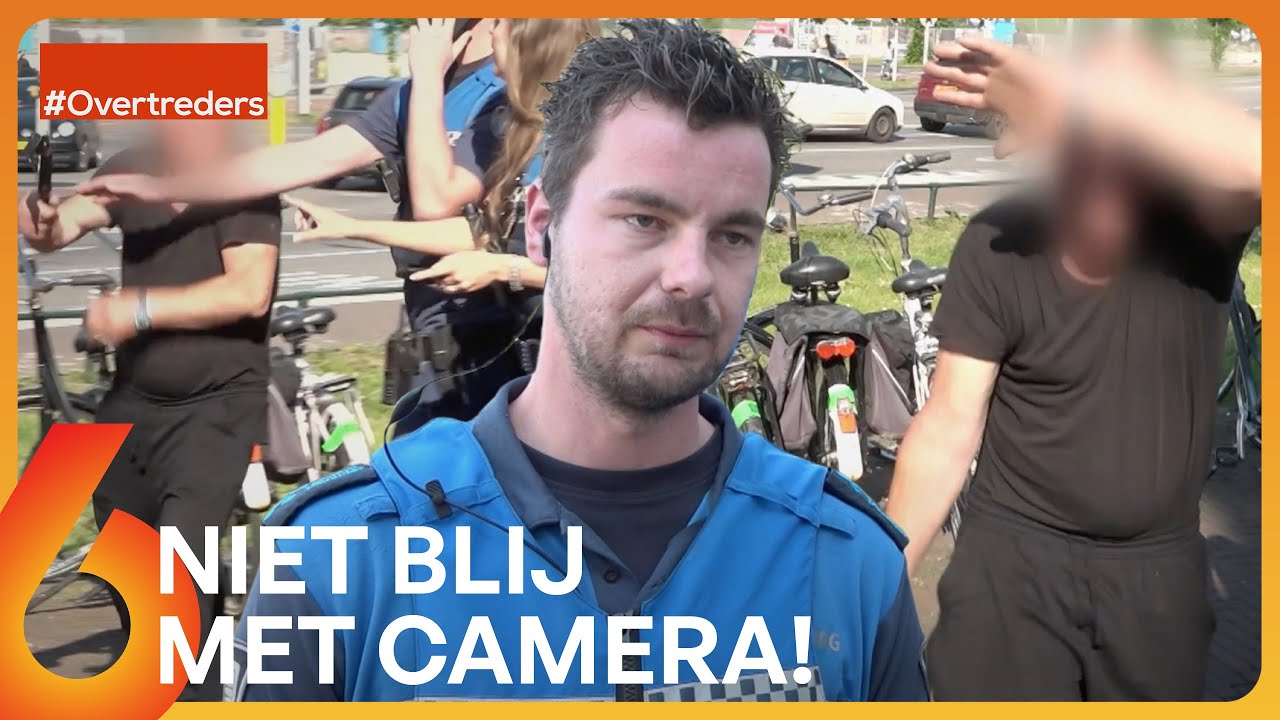 Man SCHELDT, BEDREIGT EN VALT CAMERAMAN AAN na STELEN van fietsonderdelen! | Overtreders
