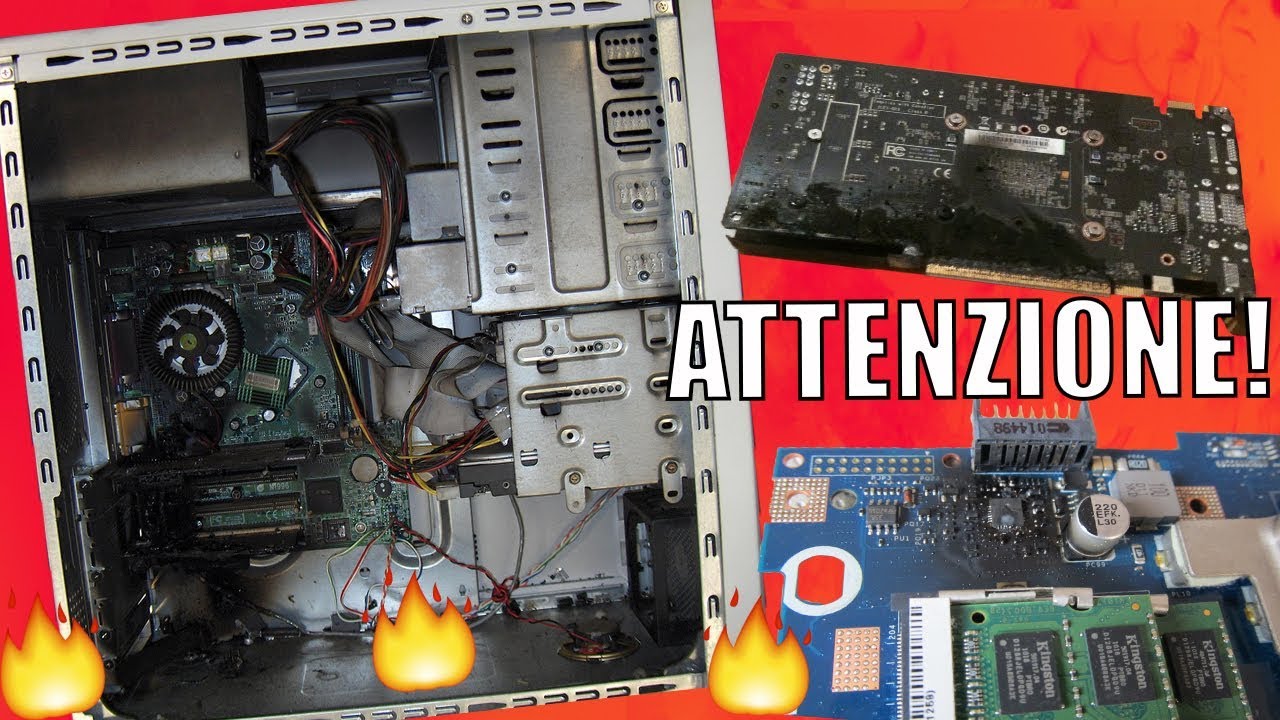 MI SI È BRUCIATO IL COMPUTER!!