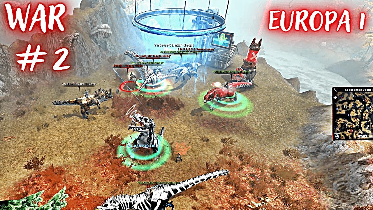 Europa 1 WAR #2 | Dino Storm #gaming #eu1 #war