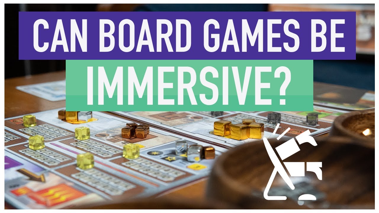 The Psychology of Immersion in Board Games