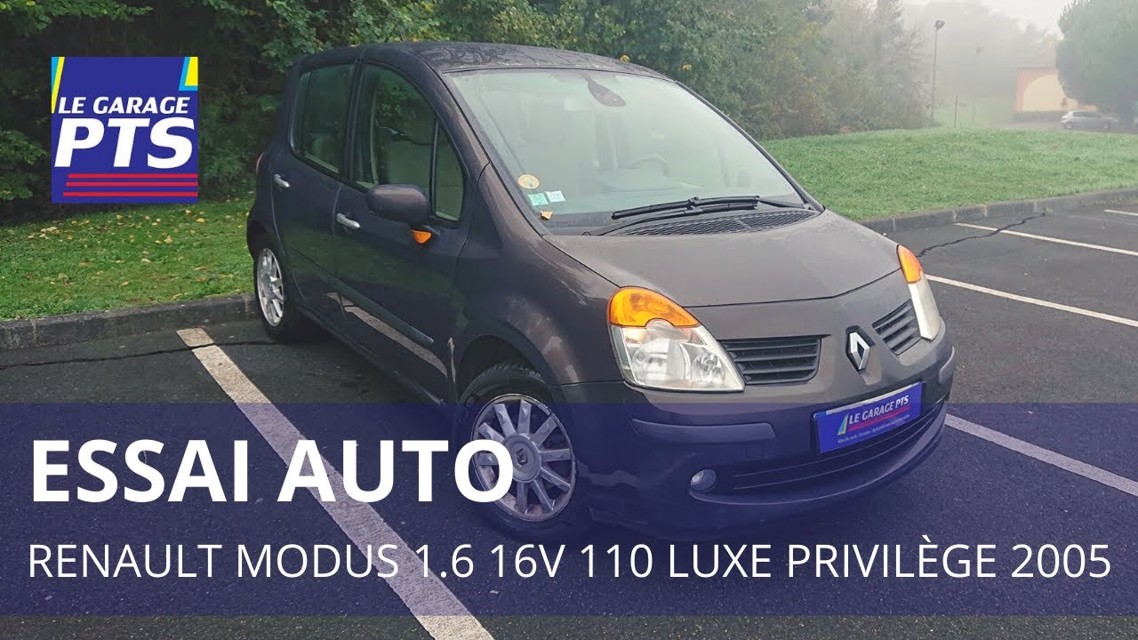 TEST - RENAULT MODUS 1.6 16V 110 LUXE PRIVILÈGE 2005 - FRANCE