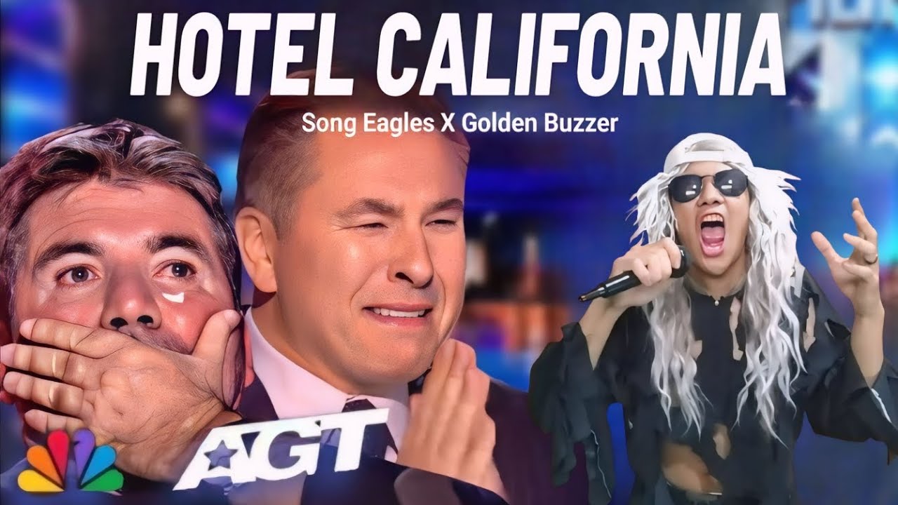 Simon Cowell Cried When The Heard Extraordinary Voice Singing The Song Hotel California - Eagles