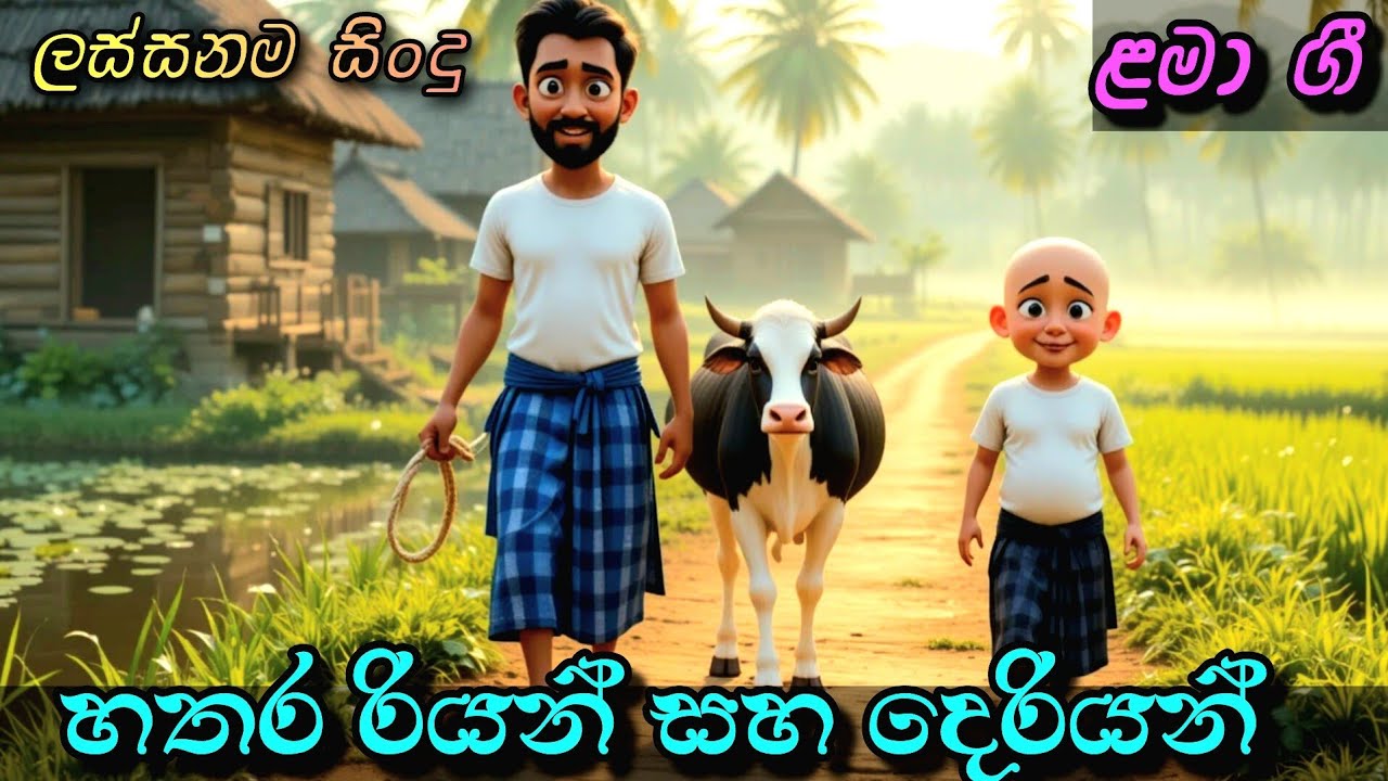 Hathara Riyan Saha Deriyan | හතර රියන් සහ දෙරියන්| Sinhala Kids Song | Sinhala Lama Geetha | ළමා ගීත