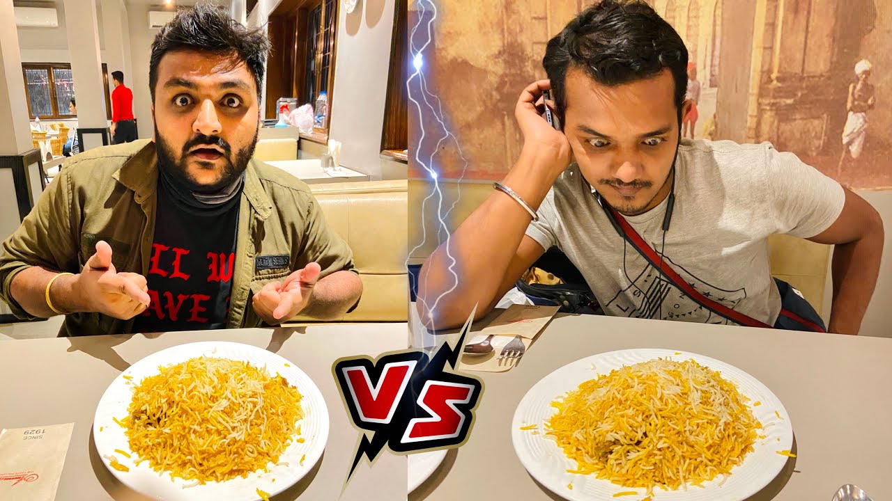 Biryani Challenge || Jo haarega wo bill pay karega 😅