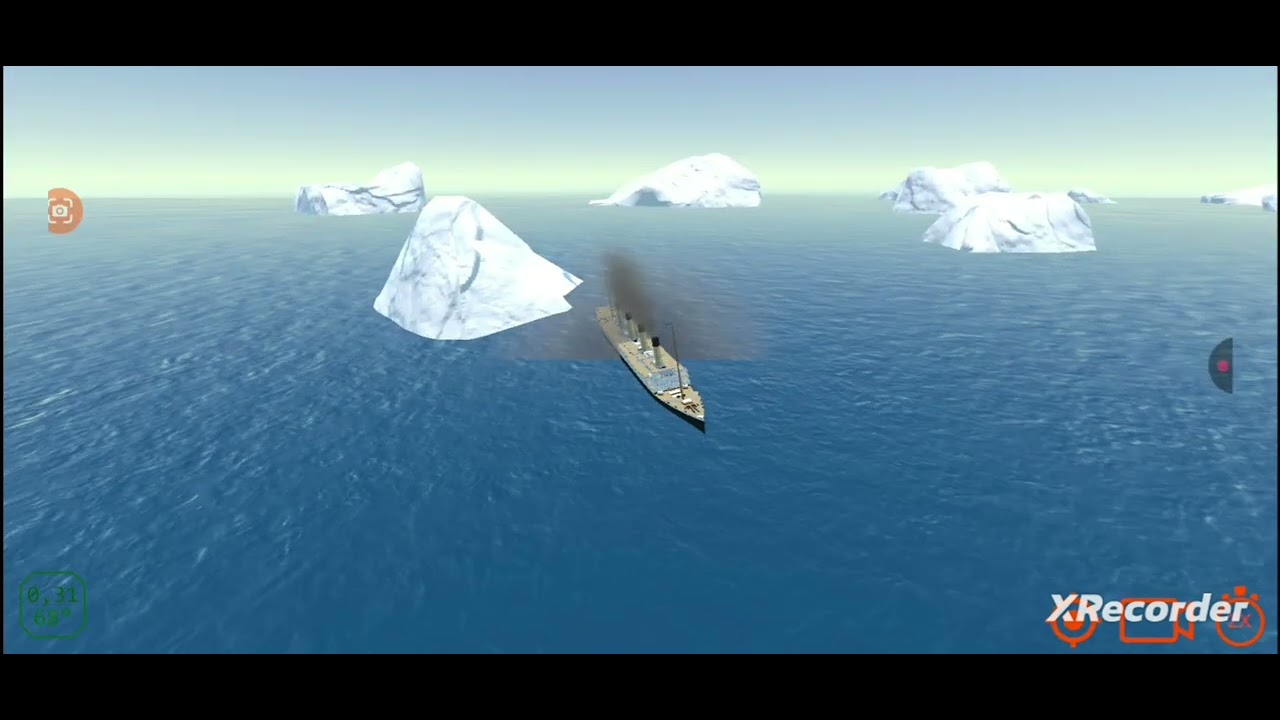A laggy Olympic sinking video
