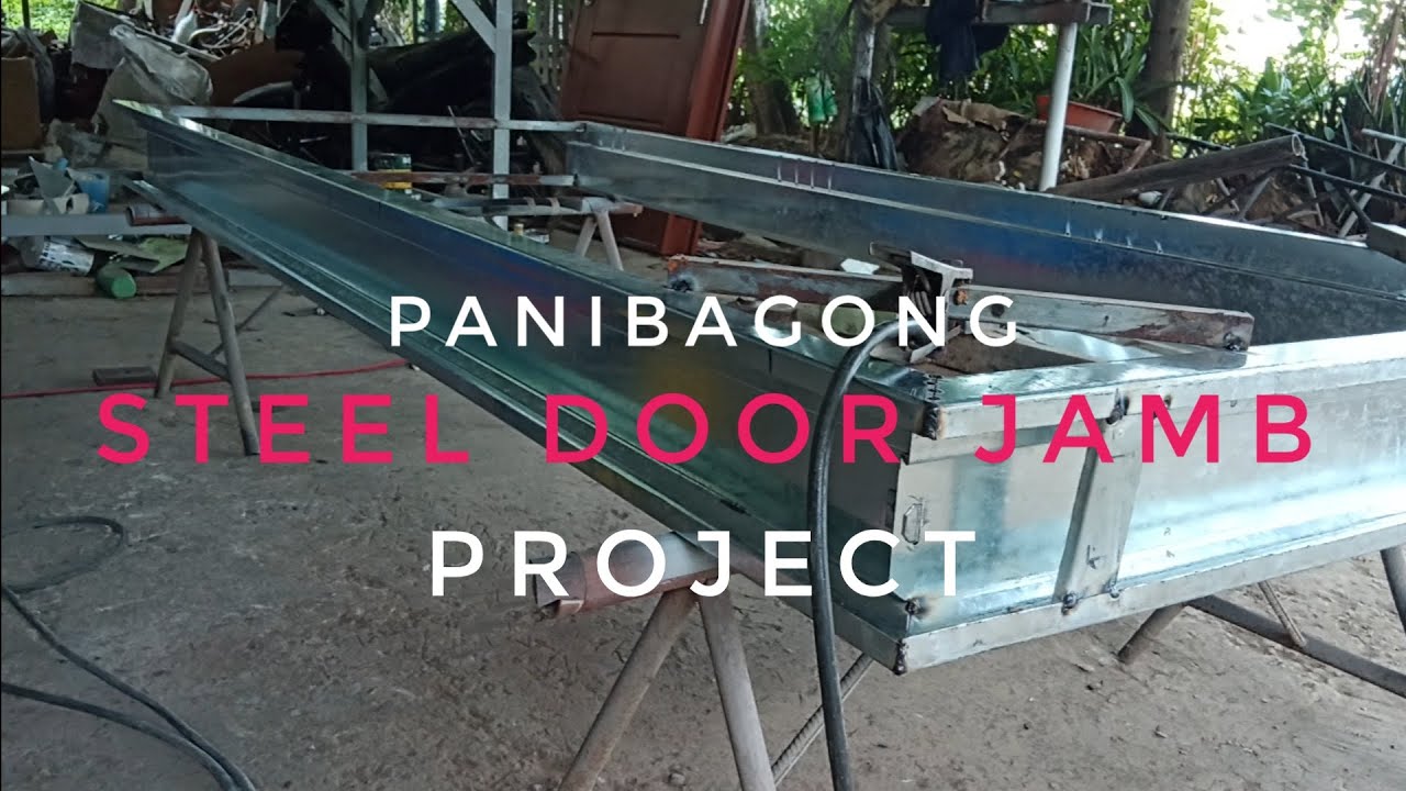 Paggawa ng Steel na Hamba ng Pintuan (start to finish)