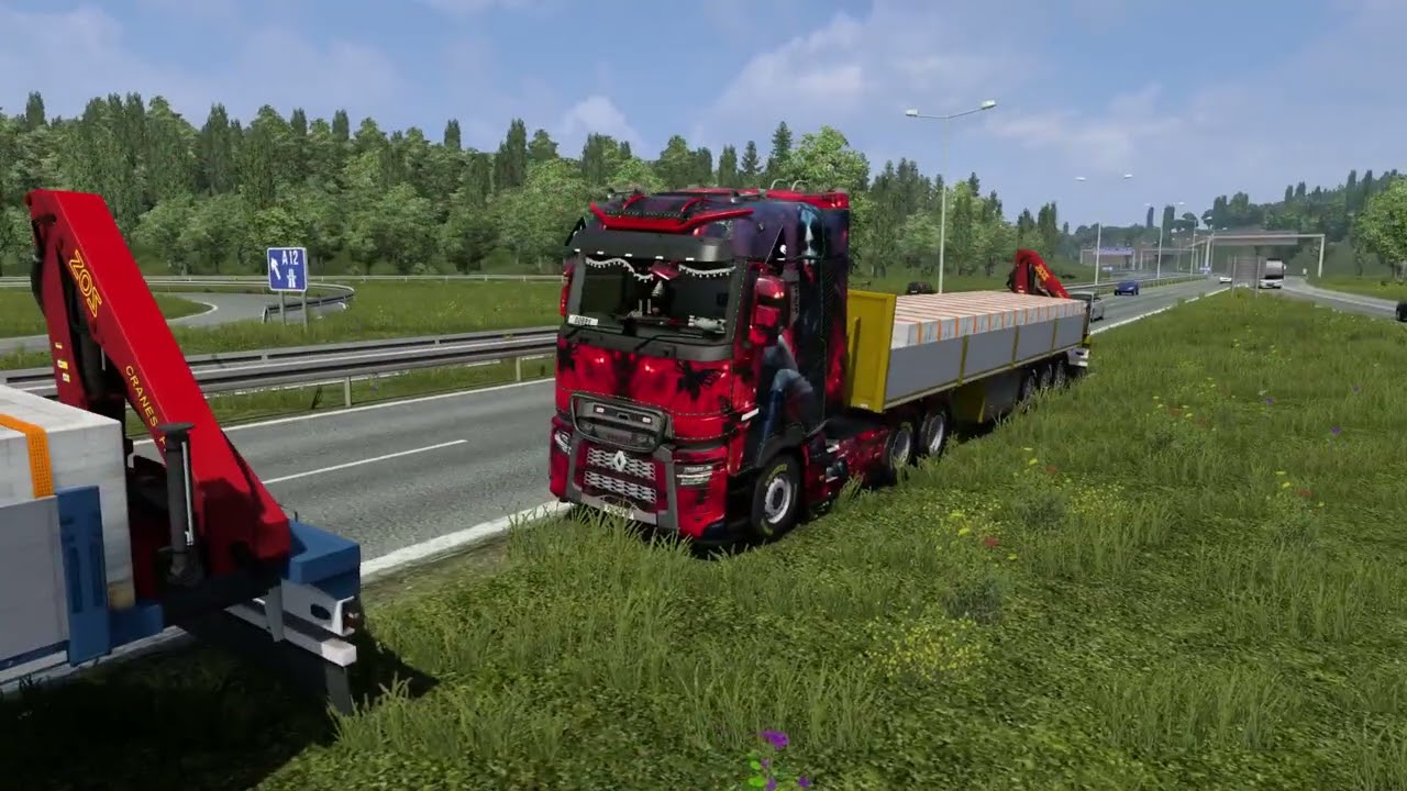 Euro Truck Simulator 2 🚛 Renault T Gameplay