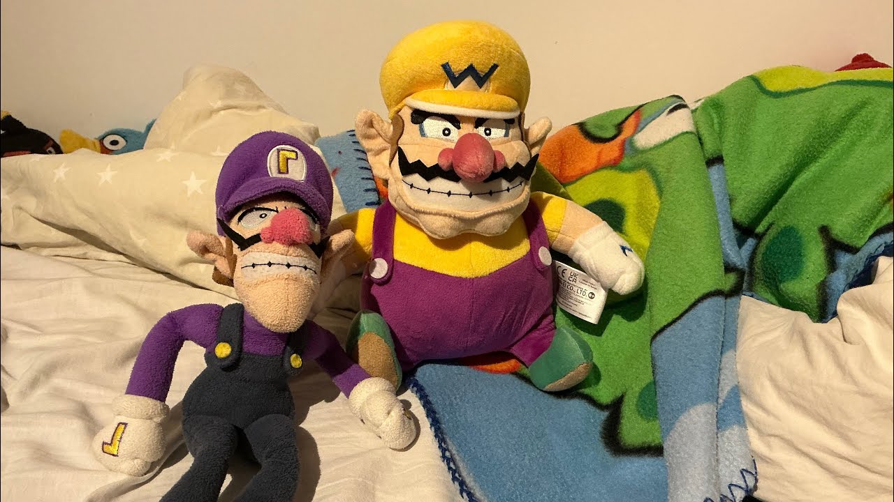 Super mario plush: Wario and waluigi’s Bad luck day