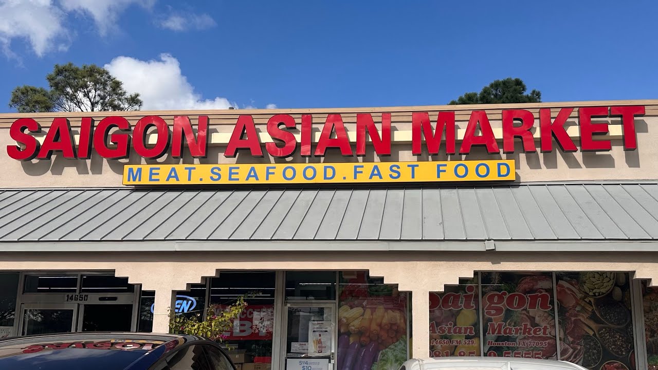 Saigon Asian Market, khám phá chợ mới mở ở Houston, TX