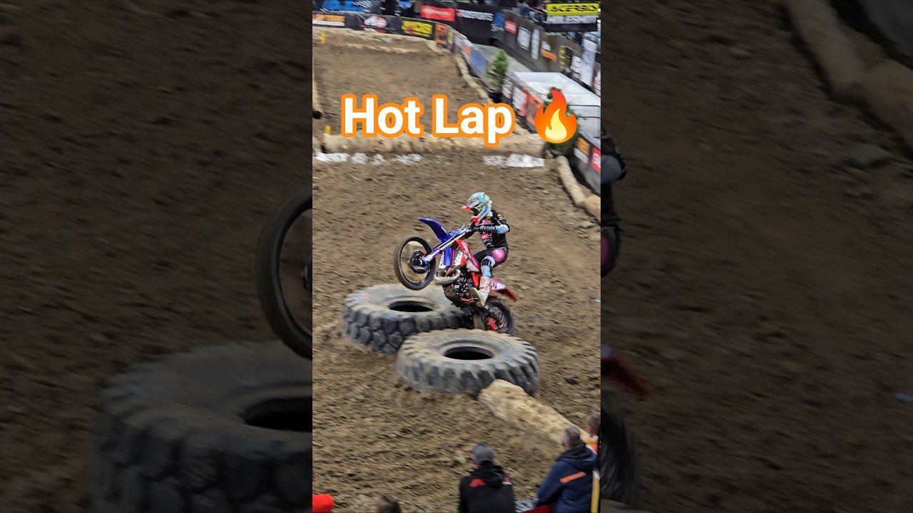Tim Apolle Hot Lap @ Endurocross Round 3 in Idaho Falls #endurocross #beta #dirtbike