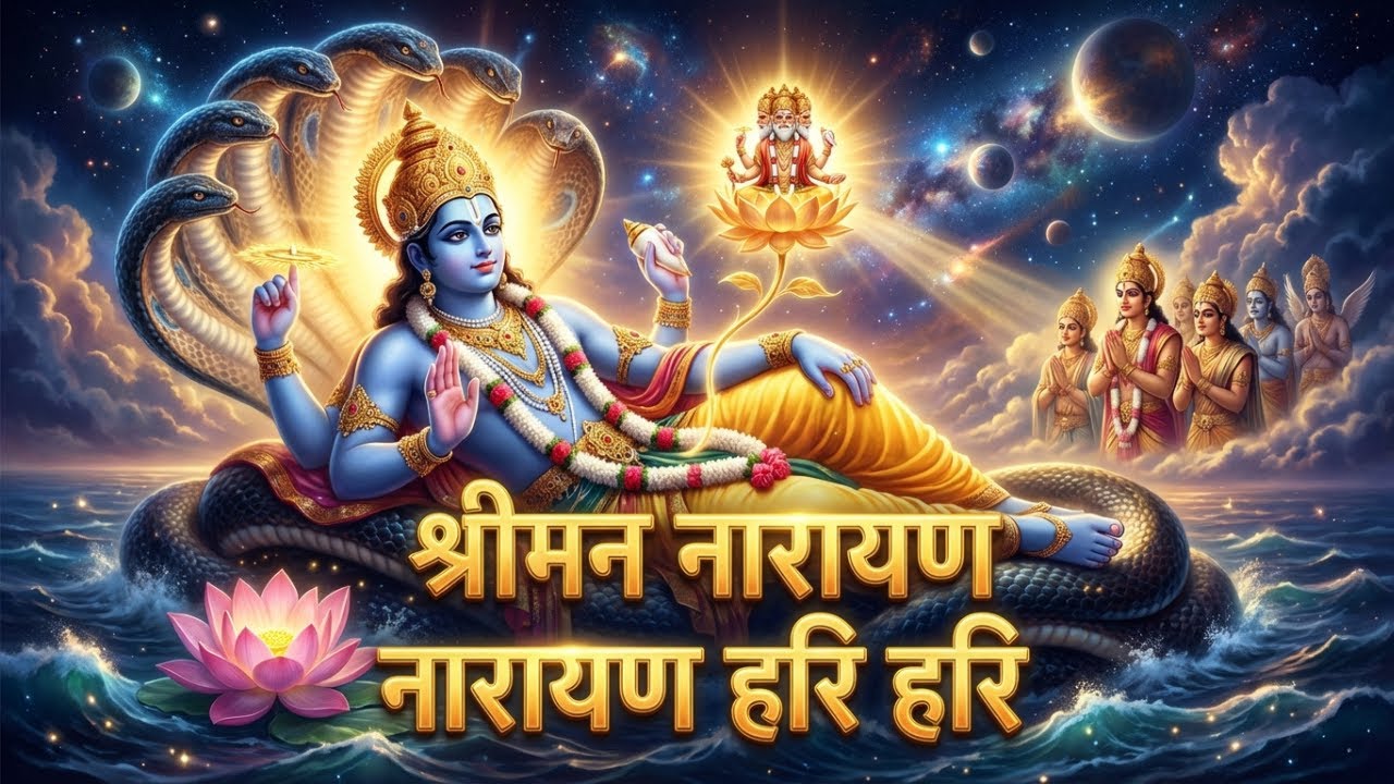 Om Namo Bhagavate Vasudevaya Hari Hari– Powerful Krishna Mantra | Mahavatar Narsimha Bhajan