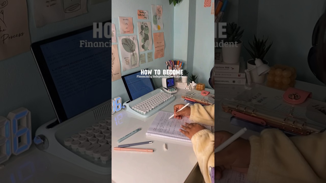 How to become financially independent as a student?🥺📚🤔 #shorts #students