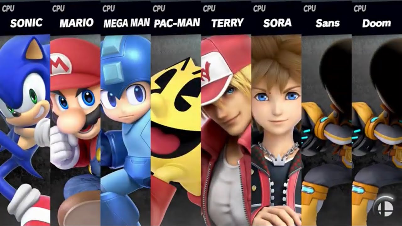 Super Smash Bros. Ultimate - Battlefield and Final Destination (Stamina Battle)