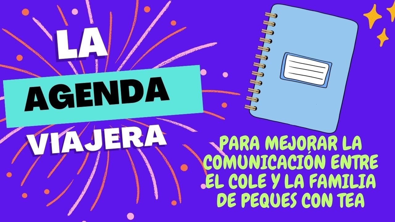 EL CUADERNO VIAJERO para niños con TEA o dificultades de la comunicación