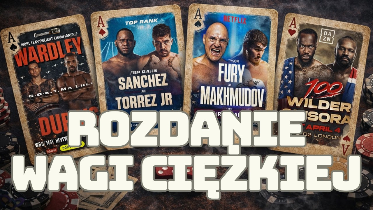 WAGA CIĘŻKA STAJE NA NOGI! JANUSZ PINDERA O POWROCIE FURY'EGO, CHISORA-WILDER I WARDLEY-DUBOIS!