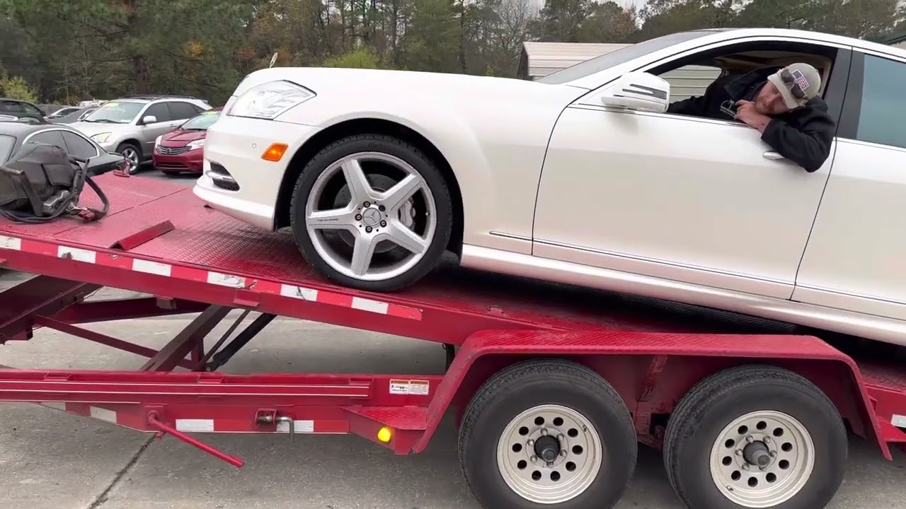 2022 Kaufman 10,000 lb. car hauler trailer tilt deck. Ready and available for sale.