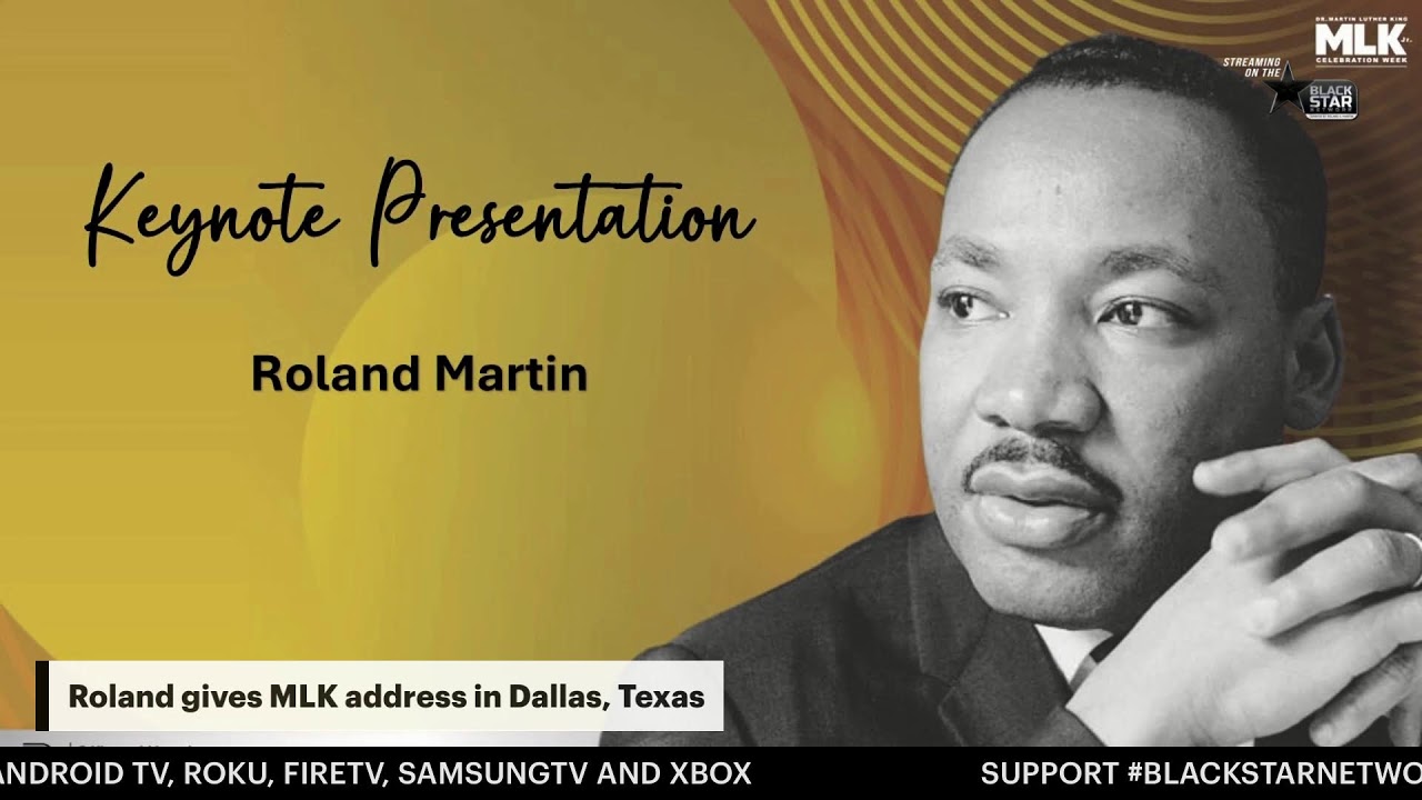 Roland gives MLK address in Dallas, Texas