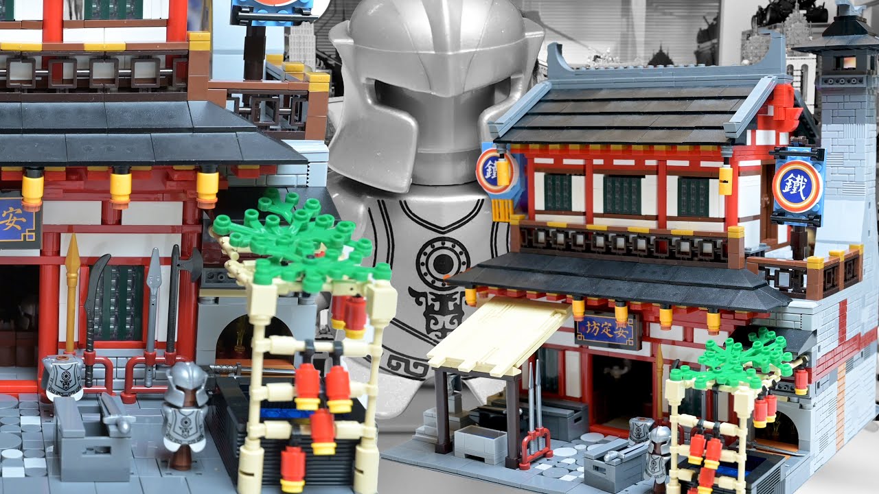 Blacksmith and Weapon Shop | Xingbao Brick Review XB01027
