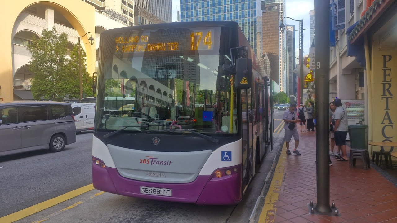 SBS Transit Bus Service 174 Scania K230UB Euro V Batch 1 SBS8891T 