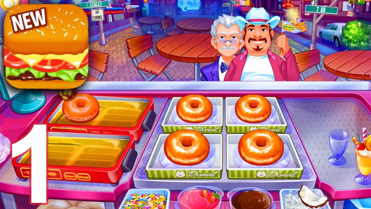COOKING CRAZE Gameplay Part 1 - Levels 1 - 10 (iOS Android)