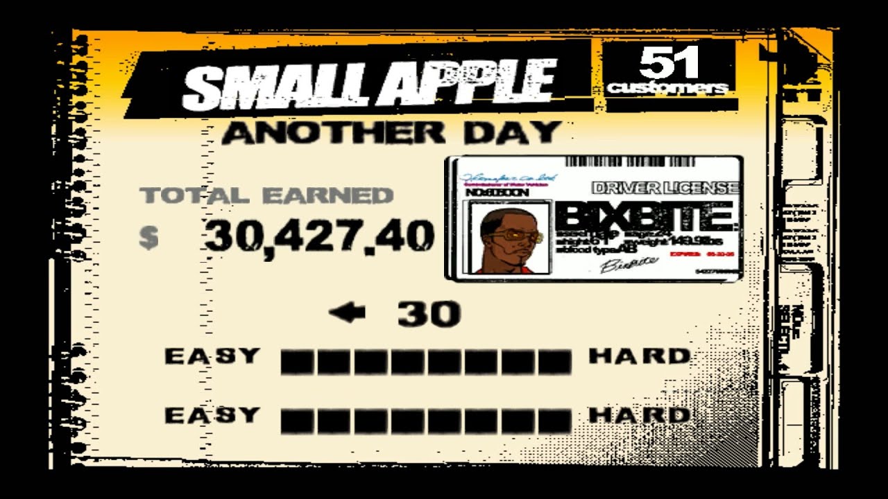 Crazy Taxi 3 - Hard Mode - Small Apple (Another Day) - $30,427.40