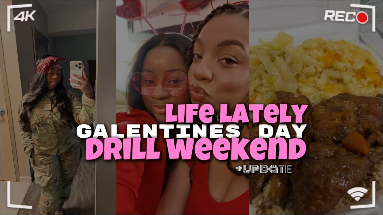 Life Lately | Drill Weekend + Valentines Day Mini Vlog ❤️