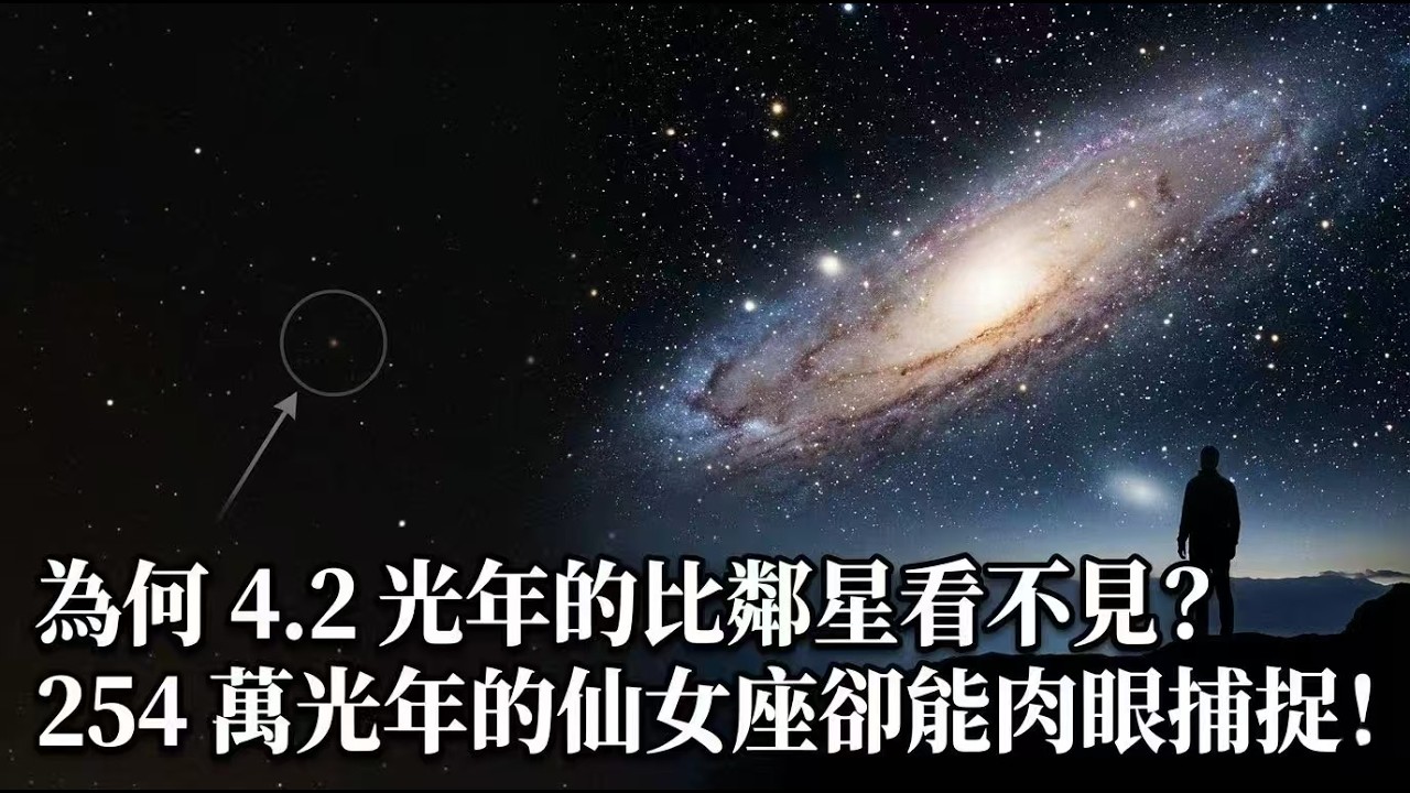 當你看到仙女座，你正和254萬年前的宇宙對話