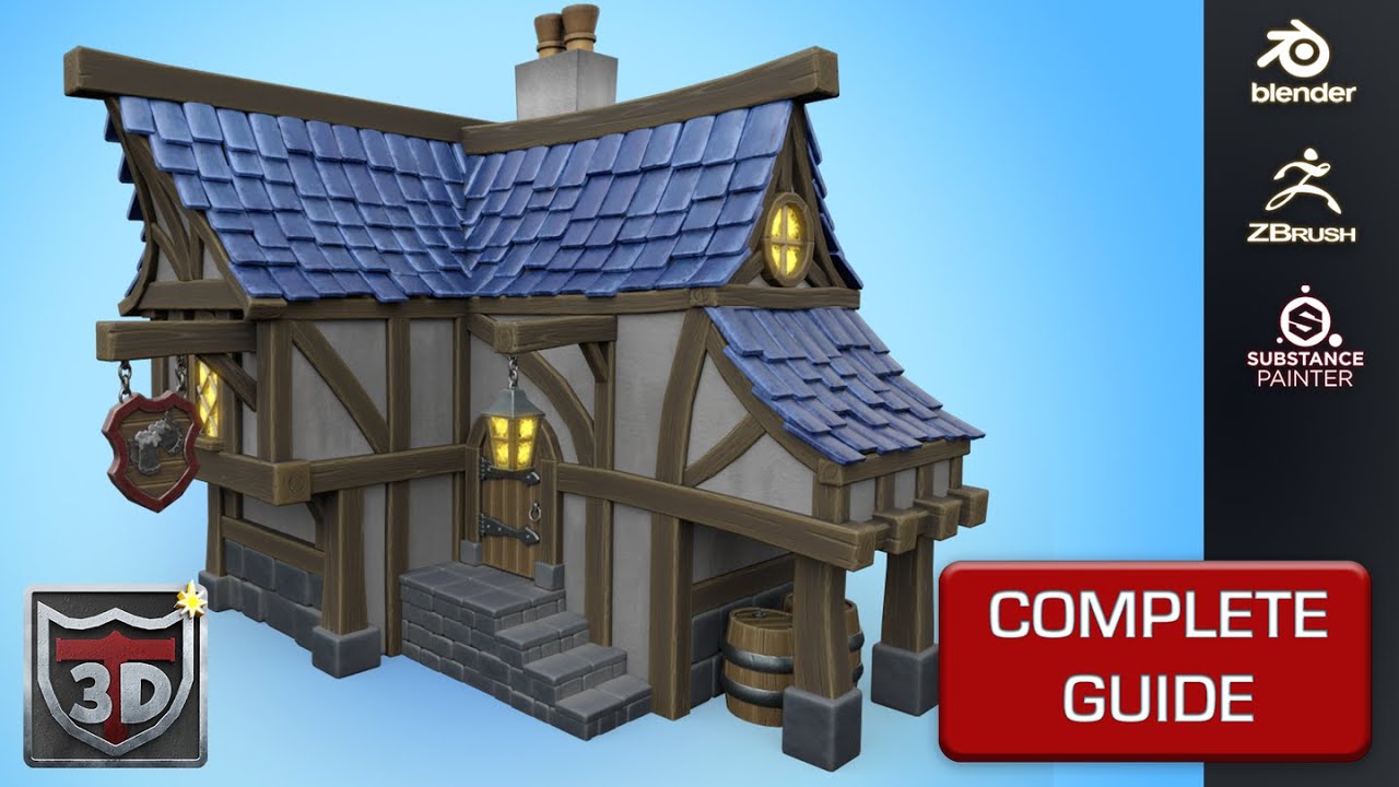 My Take on a World Of Warcraft 3D Model | Blender | Zbrush | Substance Painter