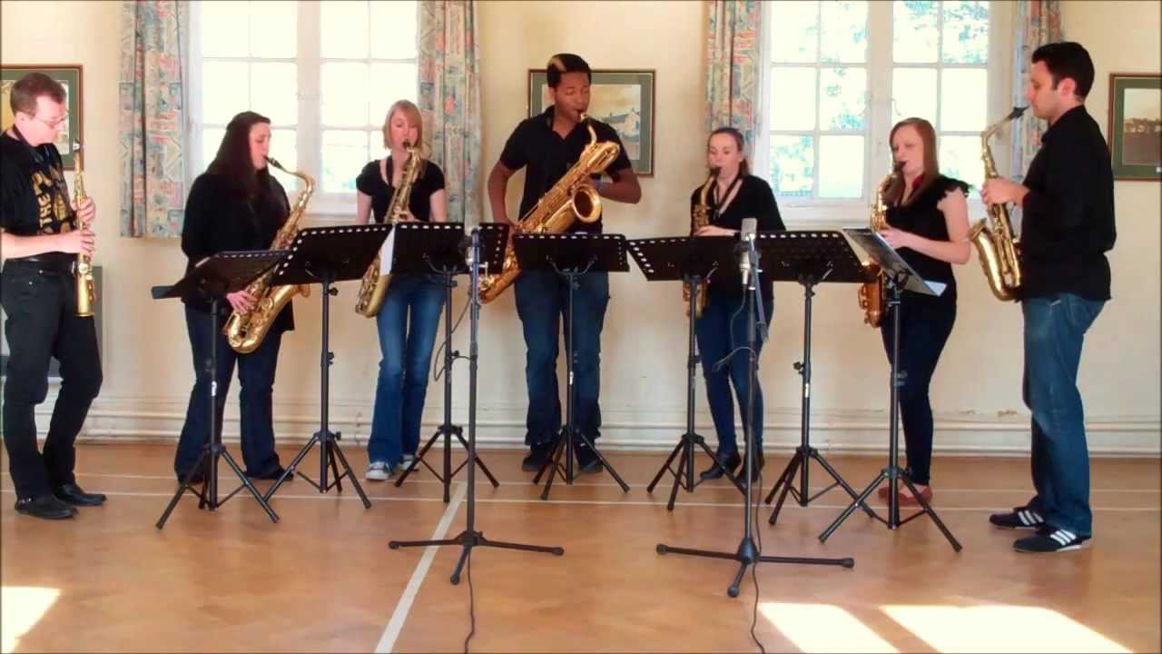 Scarborough Fair - saxophone ensemble (septet)